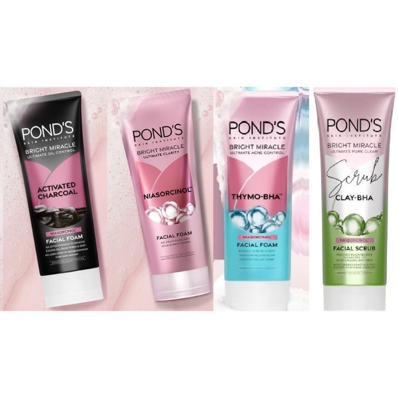 PONDS FACIAL FOAM 100gr | Sabun Wajah |