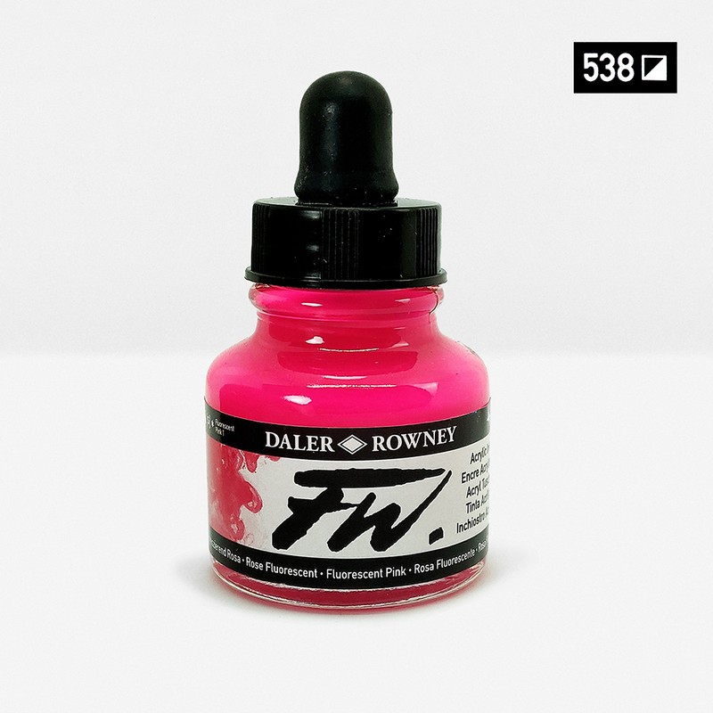 

Daler Rowney FW Ink 29.5ml Red & Pink Series