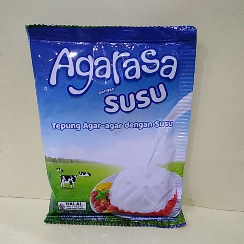 

AGARASA DENGAN SUSU TEPUNG AGAR-AGAR DENGAN SUSU 42 GR