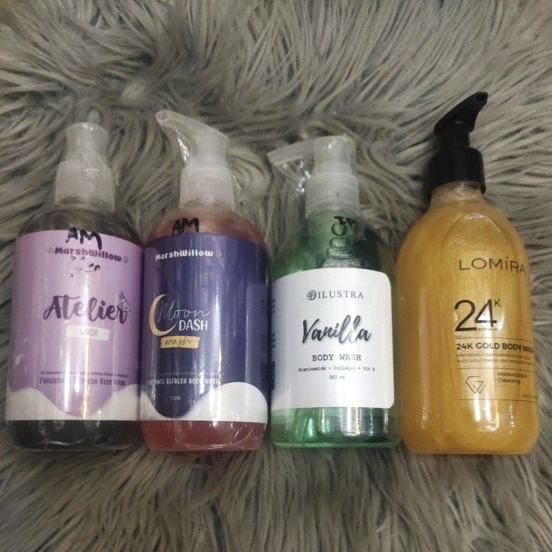 lomira 24k gold body wash
