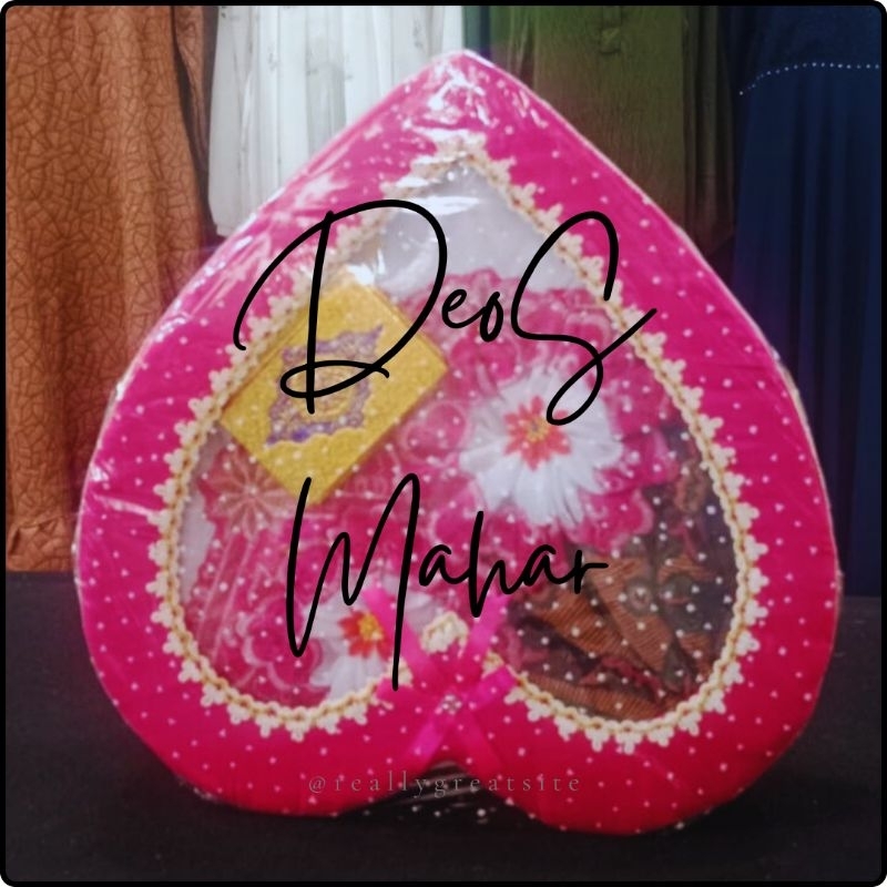 Mahar Pernikahan Seperangkat Alat Sholat/Seserahan Mahar/Hantaran Seperangkat Alat Sholat