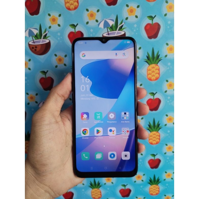 OPPO A16 REFURBIS RAM 6GB ROM 128GB SECOND MURAH BERGARANSI