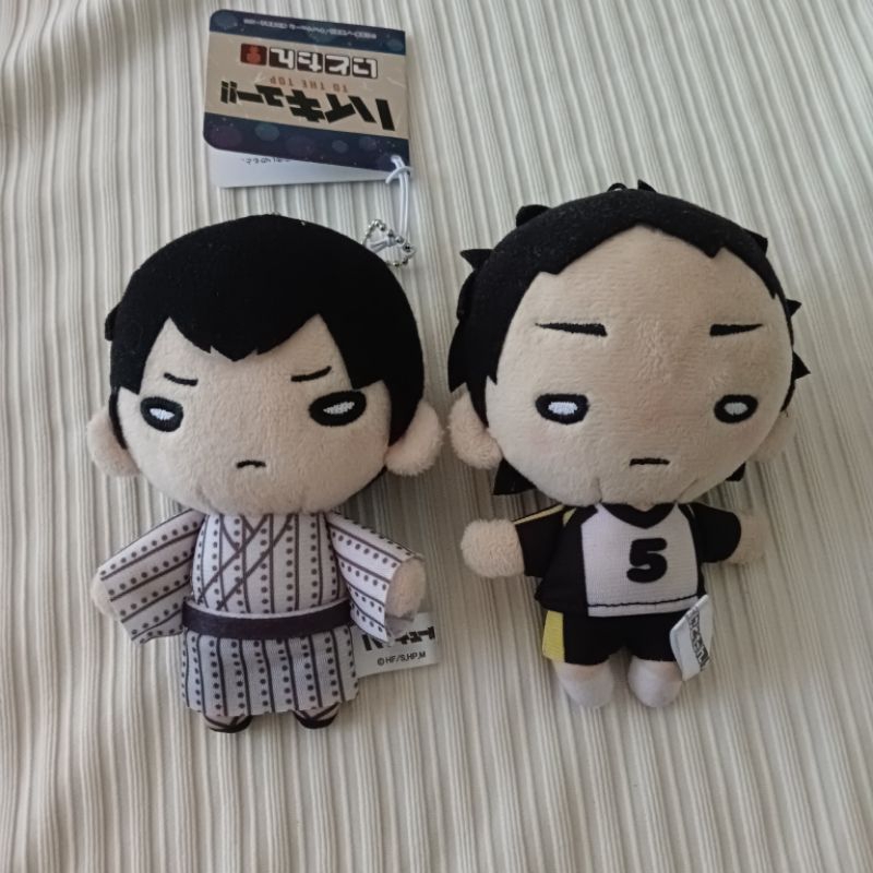 plush nitotan haikyuu kaeyama tobio & nitotan akaashi