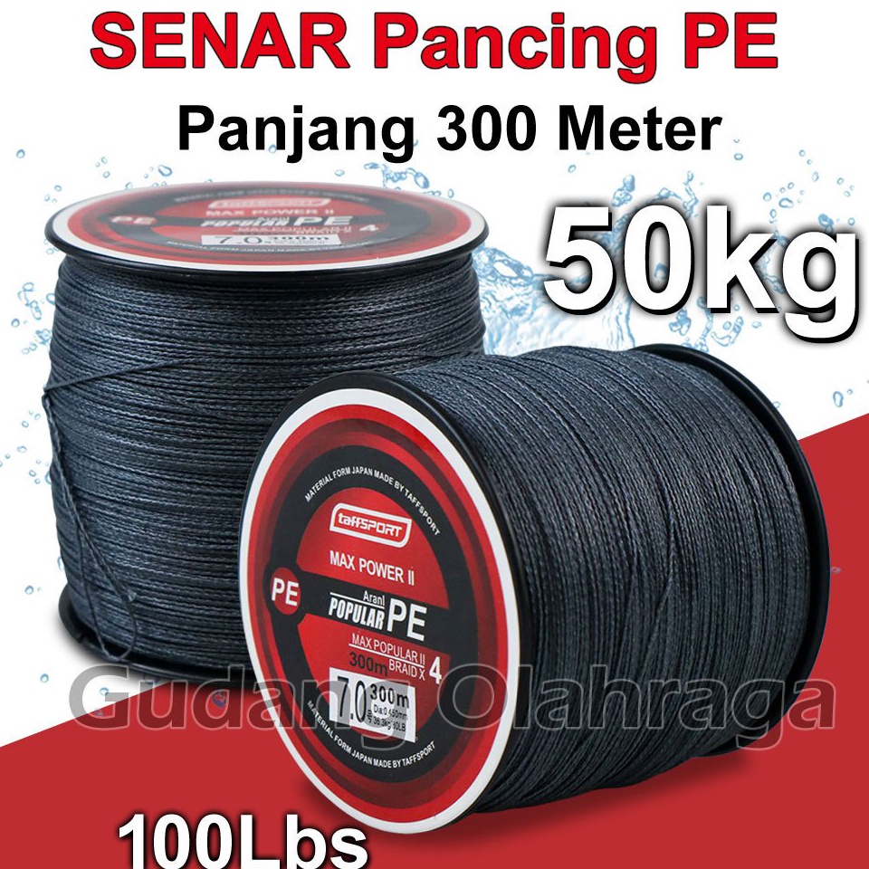 Harga Spesial Senar Pancing PE Braided Thick Line 3M Tali Benang Senar Pancing Fhising PE Murah Kuat