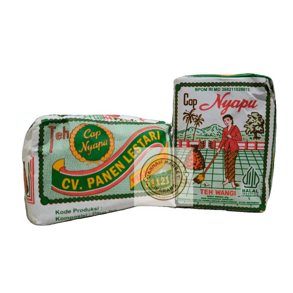 

Teh tubruk cap nyapu 1slop (isi 10pcs@40gram)