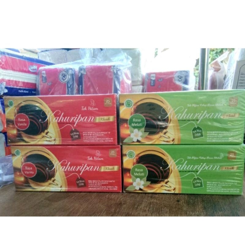 

Teh Kahuripan isi 25 kantong