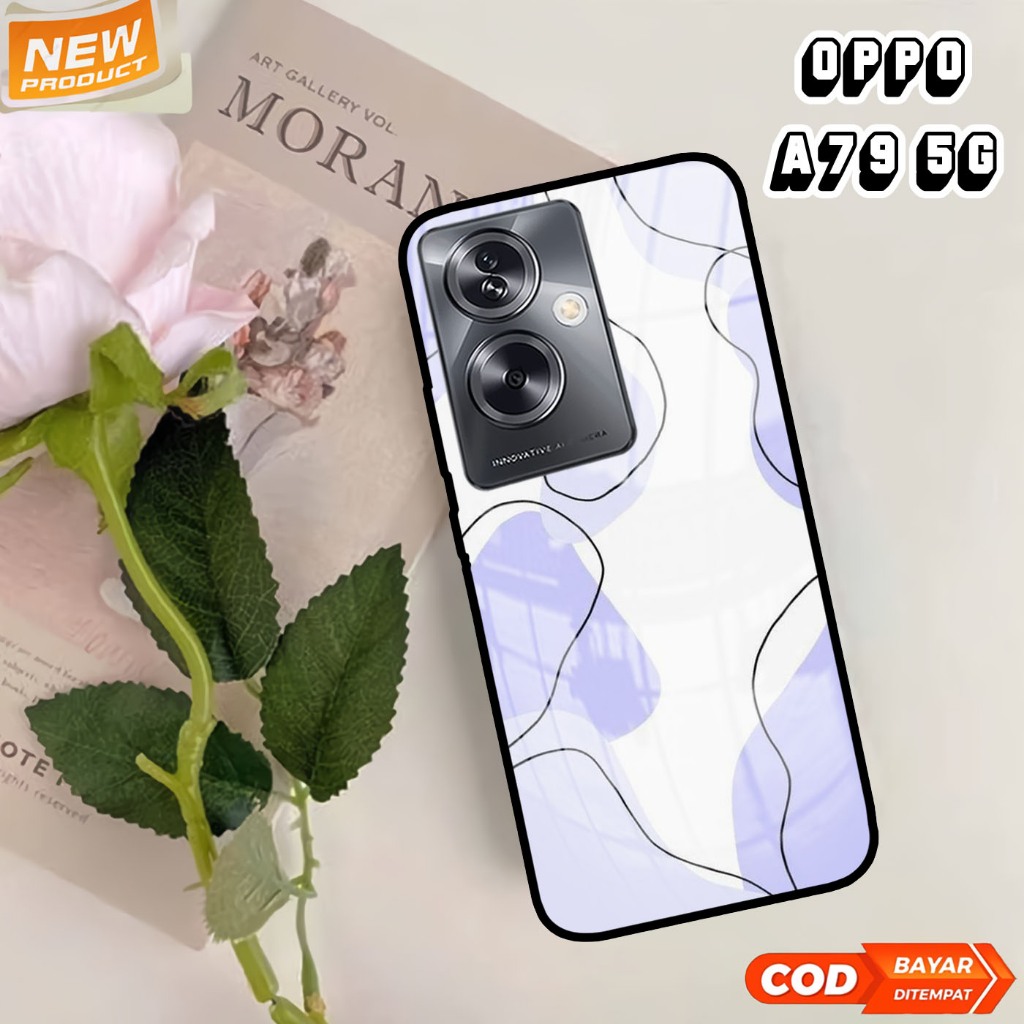 Softcase Glass Kaca Oppo A79 (T60)