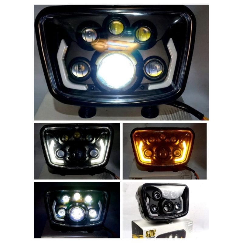 Lampu daymaker Rx king oval biled daymaker biled Ltc lampu daymaker yamaha rx king terbagus terbaik