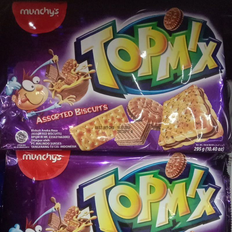 

MUNCHYS TOPMIX ASSORTED BISCUITS 295G