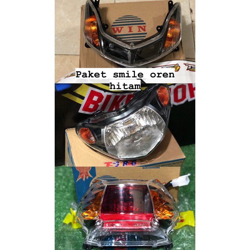lampu sein smoke mio smile lampu depan mio lampu belakang mio bahan non original reflektor lampu mio