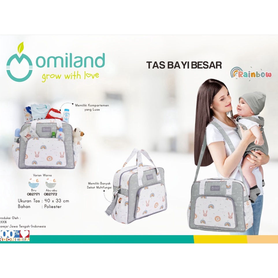 Omiland Tas Bayi Besar Rainbow Series