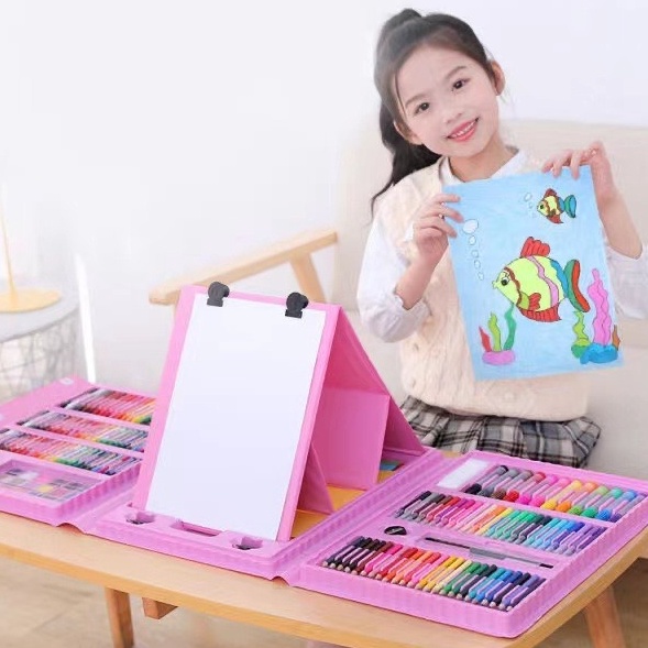 

Seller Crayon Warna 28pcs Set Alat Menggambar Melukis Anakanak Crayon Cat Air Pensil Warna