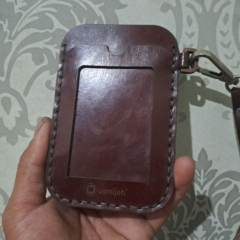 

id card holder kulit asli preloved
