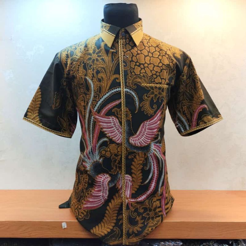KEMEJA BATIK SMOCK KATUN TULIS DOUBLE FURING JAS BERPADDING PREMIUM THAMRINCITY @batik_berkah_store