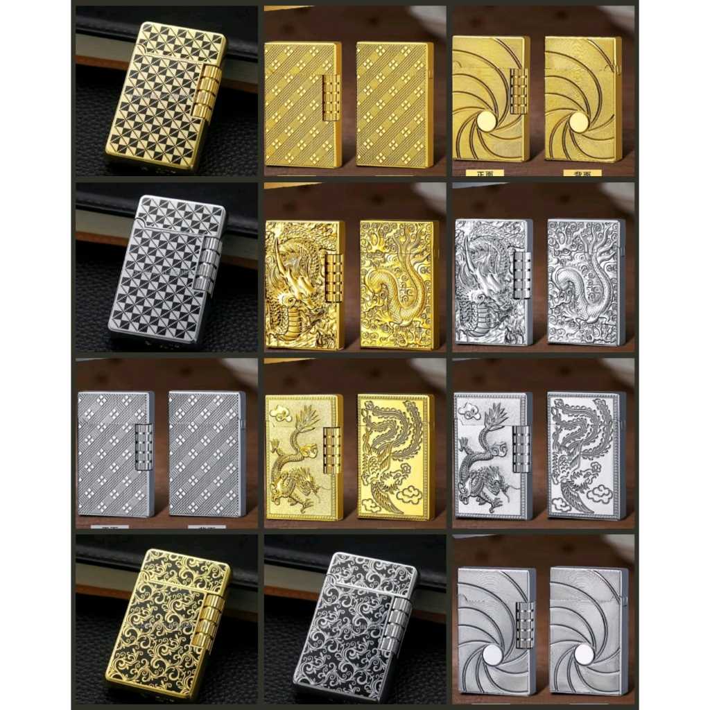 Korek Api Gas Dupont 3843 / Korek Dupont / Korek Api - Silver tyfe 2 korek pemantik mancis korek uni