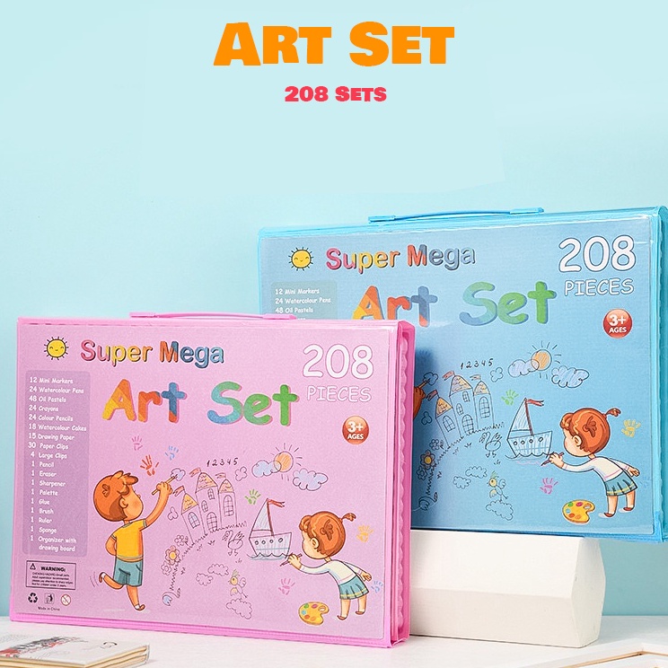 

Crayon Set 28 Pcs Pensil Warna Lengkap Krayon Set Alat Menggambar Mewarnai Cat Air Lukis Anak