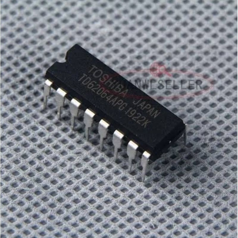 TD62064APG Dip-16 TD62064AP TD62064 Toshiba IC 4-Channel Darlington Sink Driver