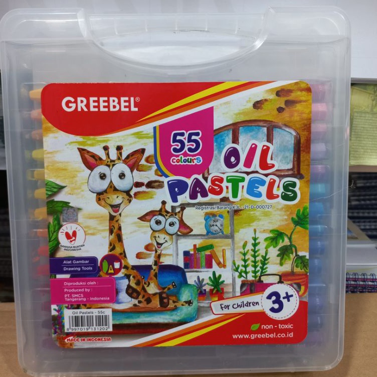 

Stok Banyak CRAYON GREEBEL 55 WARNA