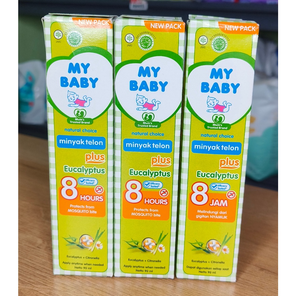 

Limitless 3 PCS MY BABY MINYAK TELON PLUS EUCALYPTHUSLAVENDER 15 ML ANTI NYAMUK 8 JAM DAPAT 3 PCS