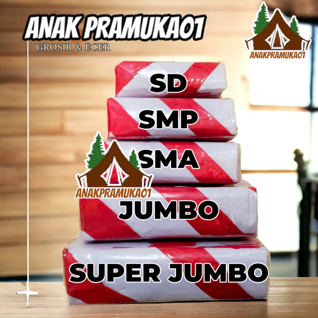 Hasduk Pramuka SD / hasduk pramuka SMP/ hasduk pramuka SMA / hasduk jumbo