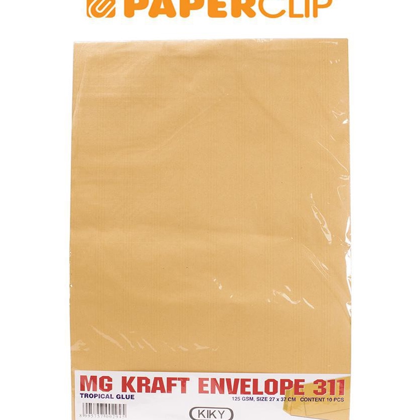 

Terupdate AMPLOP COKLAT KIKY 3111 125G POLOS LEM