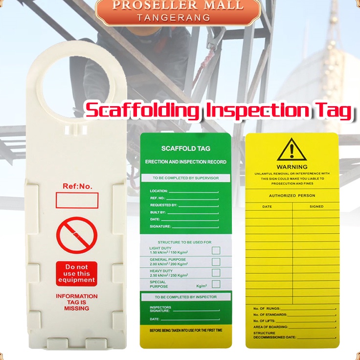 

Limitless Scaffolding Inspection Tag 1 Tag 1 Holder