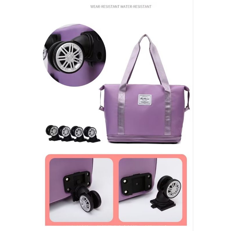 ND5 TAS TROLLEY JUMBO / TAS TRAVELLING RODA / TAS DUFFEL / TAS TRAVEL BESAR TAHAN AIR / TAS MUDIK