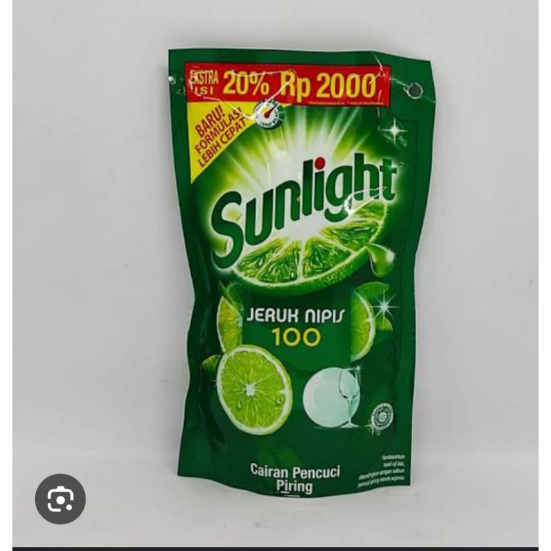 Sunlight  kemasan sachet ekonomis sabun cuci piring