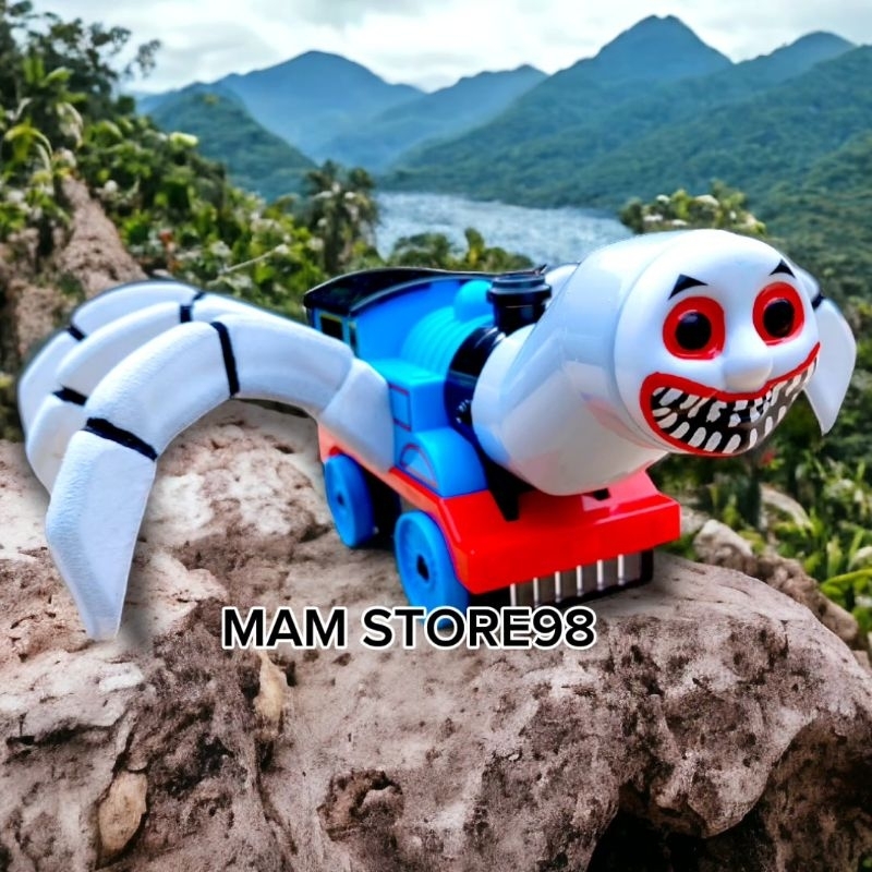 MAINAN KERETA API CHOO CHOO CHARLES KERETA API HANTU LABA LABA CHOO CHOO CHARLES TOYS BISA JALAN MEN