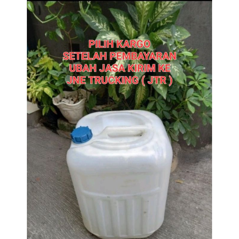 jerigen 35 liter bekas madu