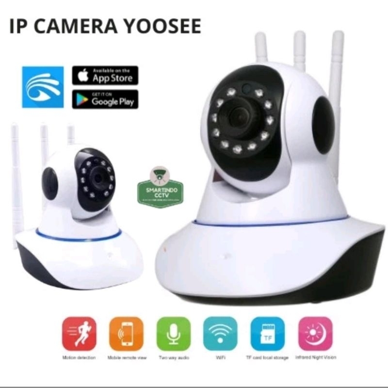 CCTV V380 CCTV  IP CAM 1080P CCTV 3 ANTENA Wifi Camera