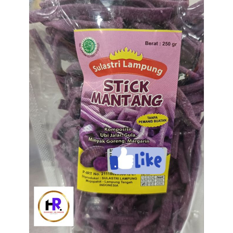 

cemilan stik mantang ungu / jajanan / snack / makanan ringan