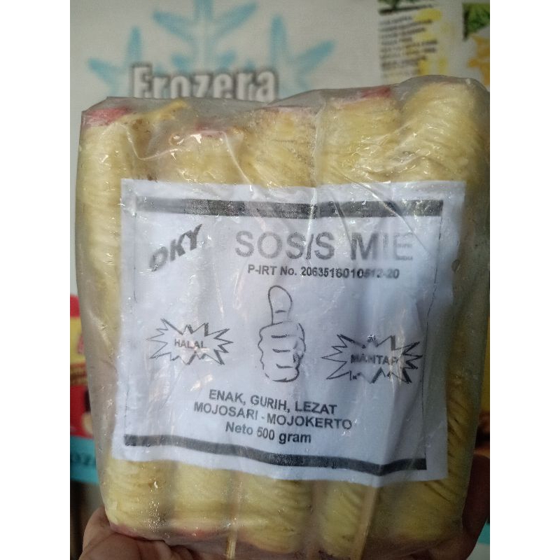 

❄LANGSUNG KIRIM❄ OKY SOMIE / Sosis mie isi 20 Biji / Frozenfoods Murah