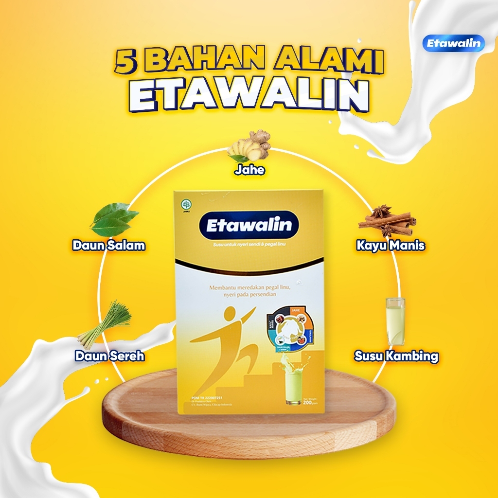 

Etawalin Susu Kambing Atasi Asam Urat Nyeri Sendi Rematik Jaga Kesehatan Tulang Original