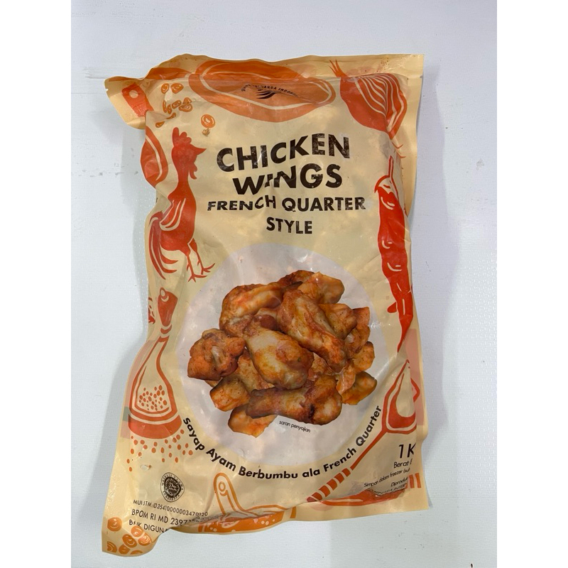 

Chicken Wings New Orleans Sayap Ayam Berbumbu 1kg