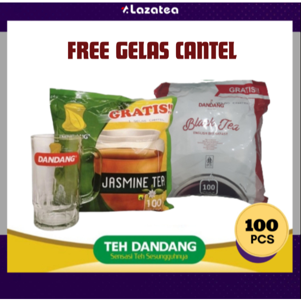 

Teh Dandang Kemasan Jumbo Rasa Black Tea Isi 100 Pcs
