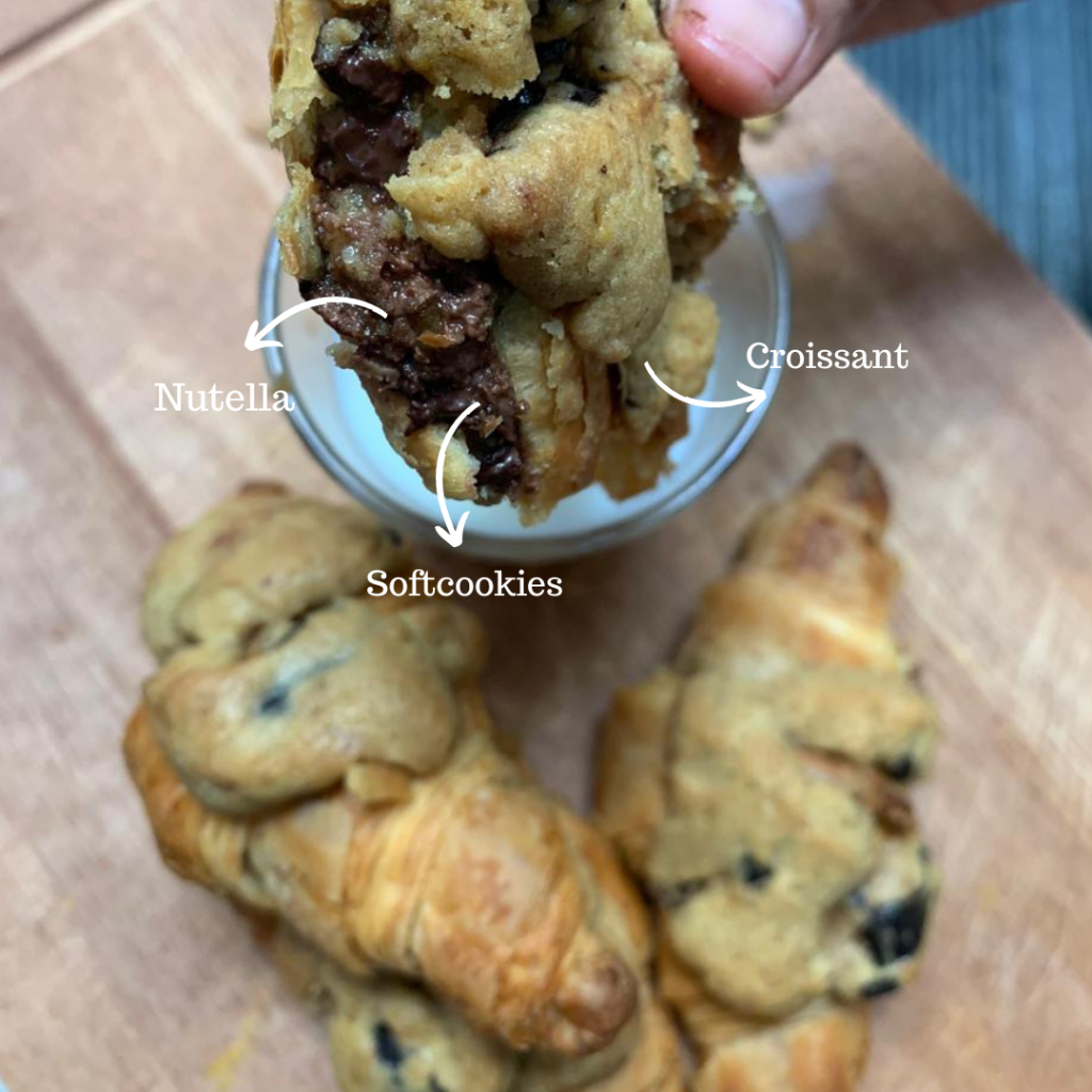 

Crokies ( Croissant Softcookies )