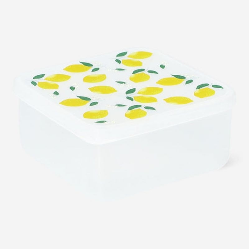 FLYING TIGER FTC SNACK BOX LARGE KOTAK MAKAN BEKAL LEMON BESAR SERBAGUNA