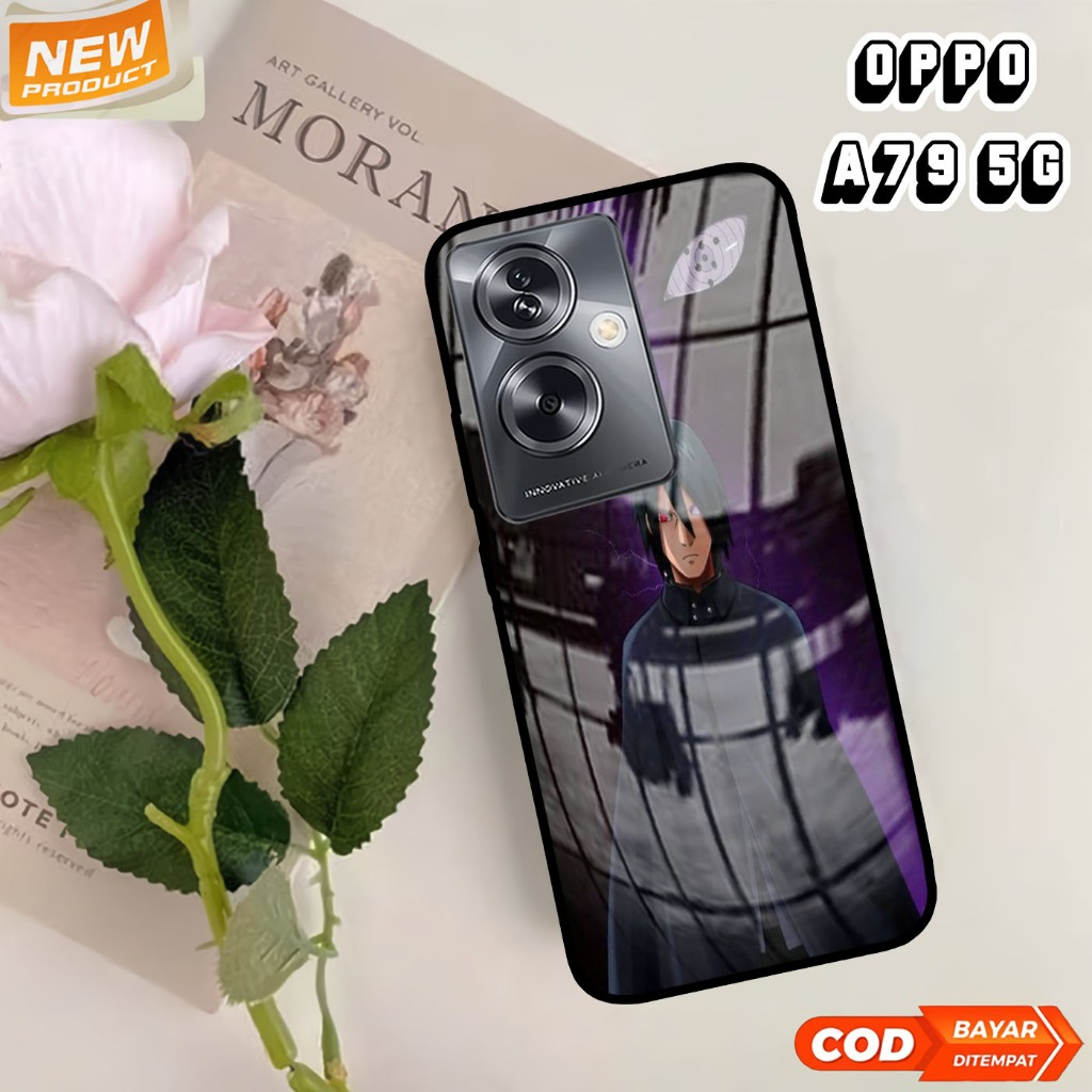 Softcase Glass Kaca Oppo A79 (T90)