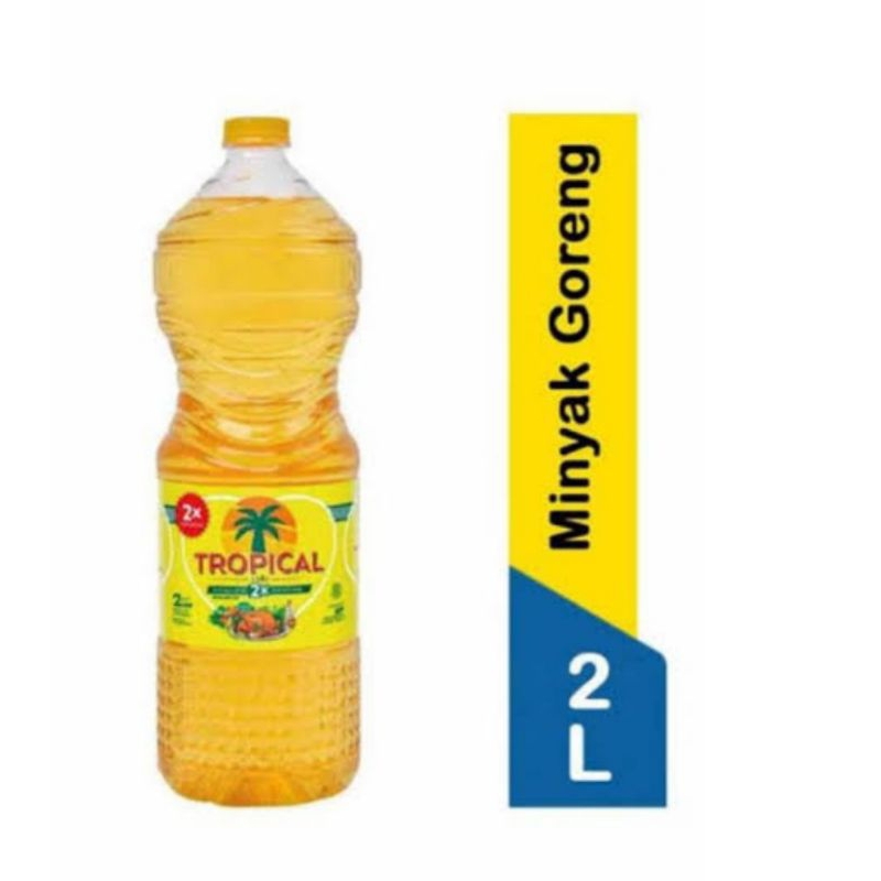 

Tropical minyak goreng 2 liter (Botol)