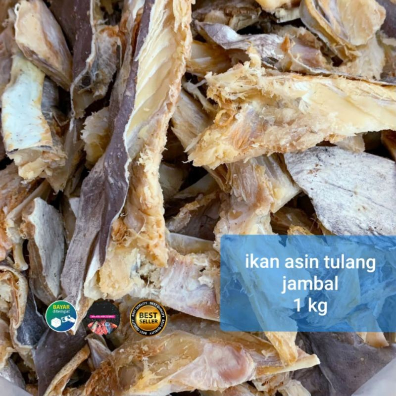 

Ikan Asin Tulang Jambal 1000 gram