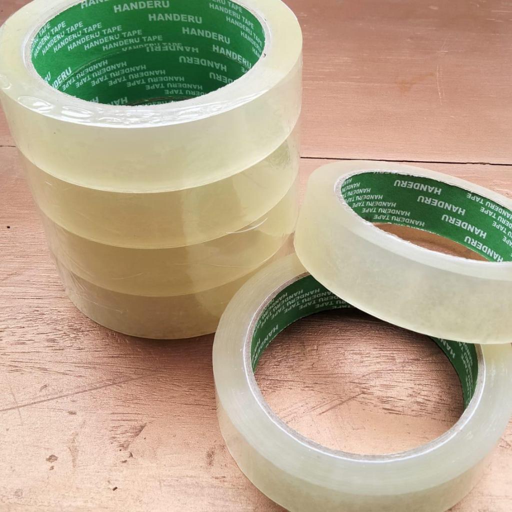 

SOLASI LAKBAN BENING 1 INCH 24 MM 90 Yard ( 1- 6 PCS )