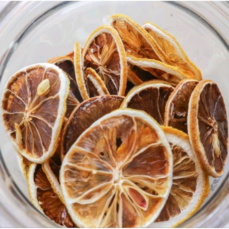 

50gram Jeruk Lemon Iris Kering / Dried Lemon Slice