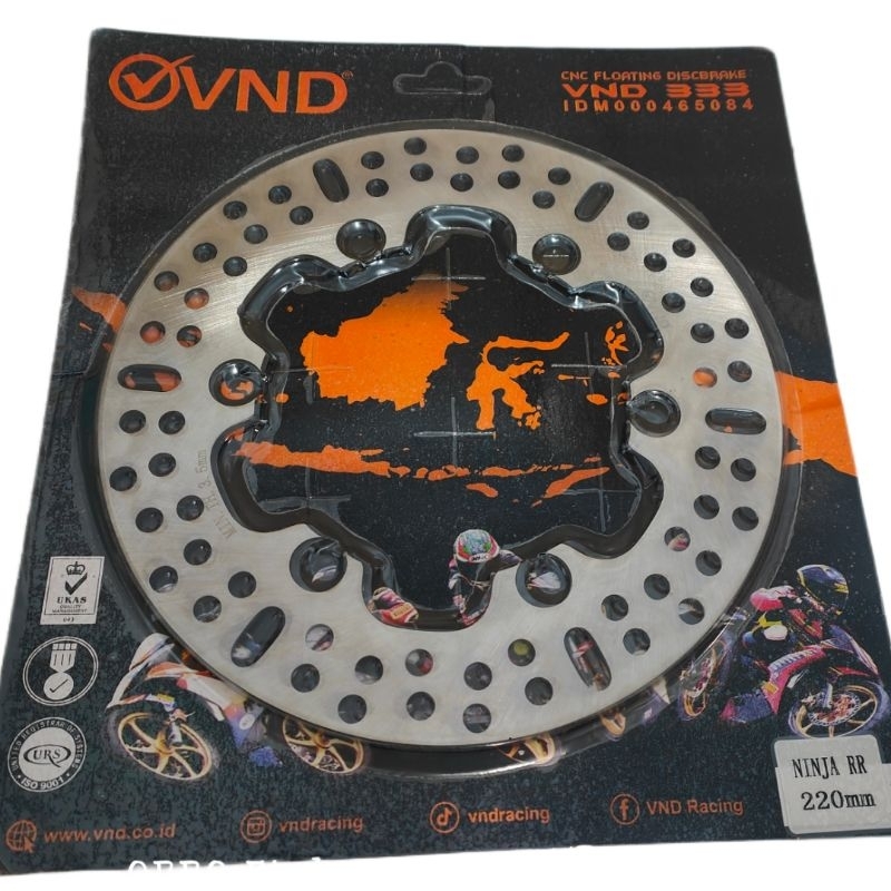 Cakram Vnd Belakang Ninja 150 RR & KRR / Disc Brake Belakang Vnd Ninja rr & Ninja krr