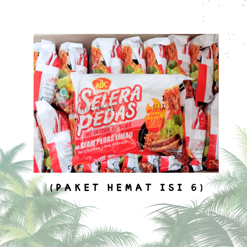 

MI ABC SELERA PEDAS NAMPOL ALL VARIAN // RASA SPESIAL (PAKET HEMAT ISI 6pcs)