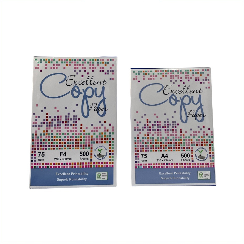 

Excellent Kertas HVS 75gr A4 F4 Folio / Print Fotocopy Cetak / EXCELLENT COPY PAPER
