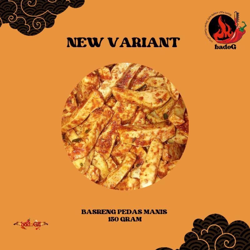 

basreng pedas manis(150g)