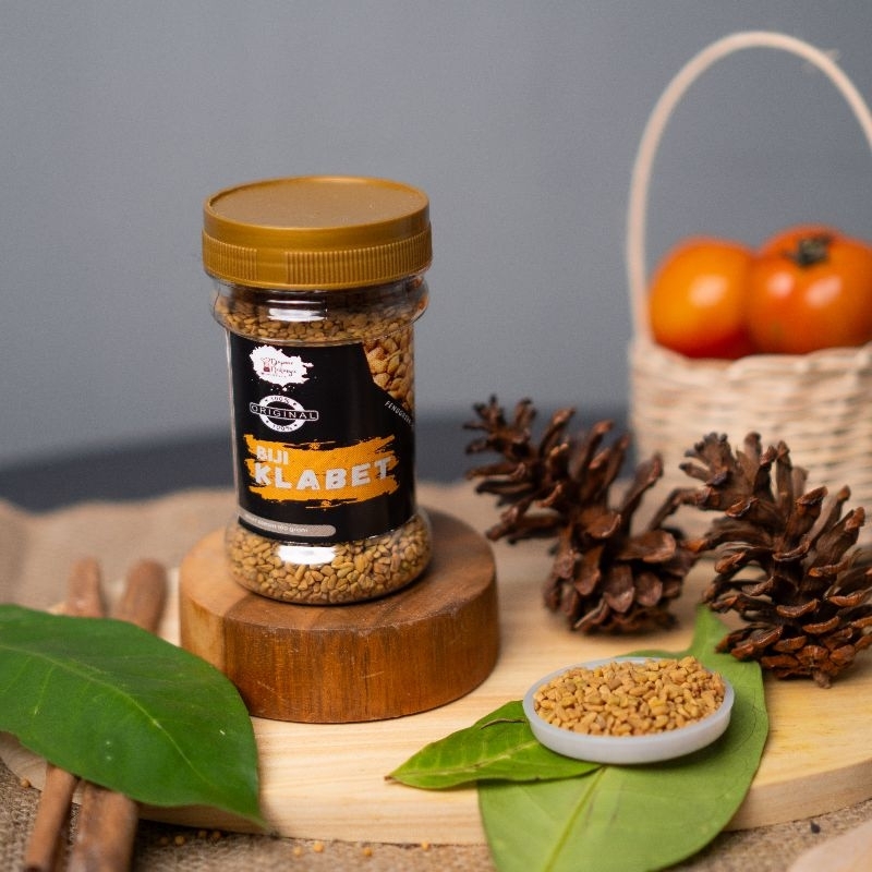 

Dapoer Natasya - Biji Klabet Kelabet Fenugreek Herbal Premium Murni Botol (100gram)