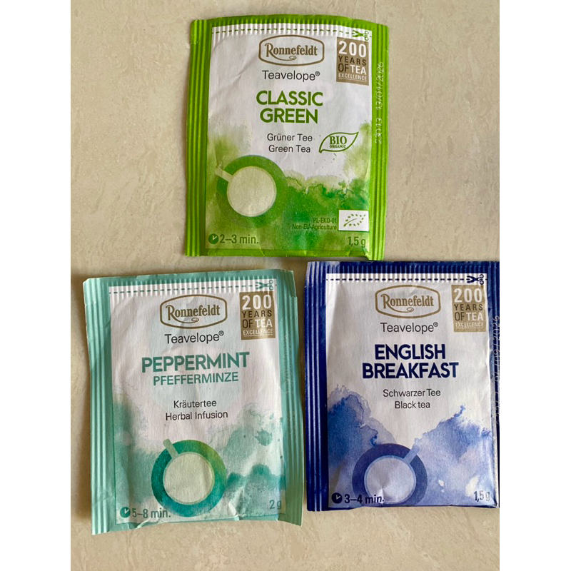 

ronnefeldt tea sachet /teh sachet /tea bag