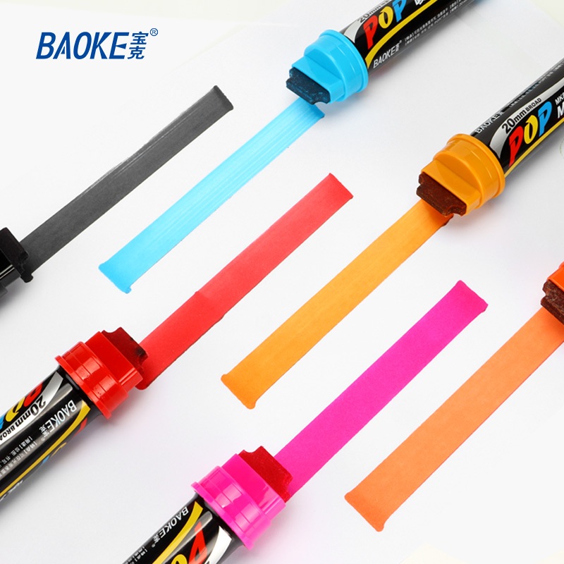 

BAOKE POP Marker Spidol Warna Warni 20mm MK860-20